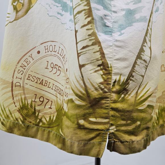 Disneyland Resort Mickey Mouse Hawaiian All-Over Full Print Shirt | Men's XXL - Picture 9 of 16